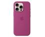 Чохол Silicone Case with MagSafe and Animation [Colorless] для iPhone 16 Pro Fuchsia (A3315) 1