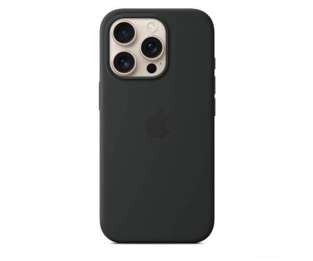 Чехол Silicone Case with MagSafe and Animation [Colorless] для iPhone 16 Pro Max Black (A3316) 1