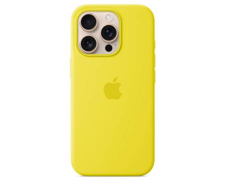 Чохол Silicone Case with MagSafe and Animation [Colorless] для iPhone 16 Pro Star Fruit (A3315) 1