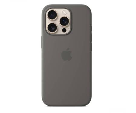 Чехол Silicone Case with MagSafe and Animation [Colorless] для iPhone 16 Pro Stone Gray (A3316) 1