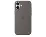 Чехол Silicone Case with MagSafe and Animation [Colorless] для iPhone 16 Stone Gray (A3313) 1