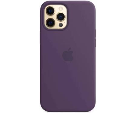 Чехол Silicone Case with MagSafe and Animation для iPhone 12 Pro Max Amethyst 1