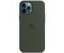 Чохол Silicone Case with MagSafe and Animation для iPhone 12 Pro Max Cyprus Green 1