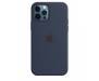 Чехол Silicone Case with MagSafe and Animation для iPhone 12 Pro Max Deep Navy 1