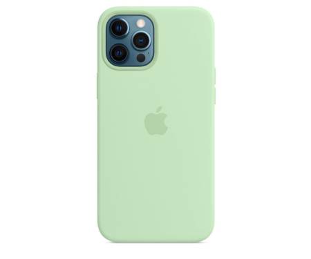 Чохол Silicone Case with MagSafe and Animation для iPhone 12 Pro Max Pistachio 1