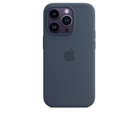 Чохол Silicone Case with MagSafe and Animation для iPhone 13 Pro Abyss Blue 1