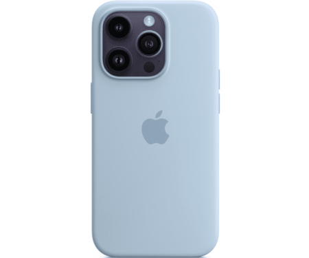 Чехол Silicone Case with MagSafe and Animation для iPhone 13 Pro Max Blue Fog (A2708) 1