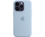 Чехол Silicone Case with MagSafe and Animation для iPhone 13 Pro Max Blue Fog (A2708) 1