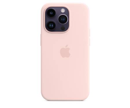 Чехол Silicone Case with MagSafe and Animation для iPhone 13 Pro Max Chalk Pink (A2708) 1