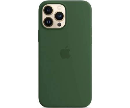 Чехол Silicone Case with MagSafe and Animation для iPhone 13 Pro Max Clover (A2708) 1