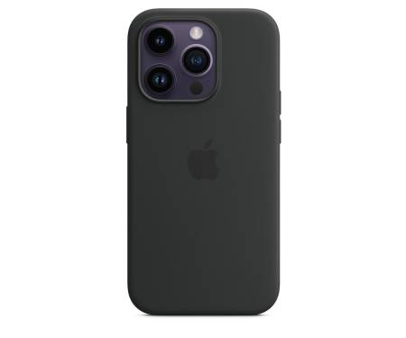 Чехол Silicone Case with MagSafe and Animation для iPhone 13 Pro Max Midnight (A2708) 1