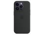 Чехол Silicone Case with MagSafe and Animation для iPhone 13 Pro Max Midnight (A2708) 1