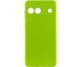 Чехол Silicone Cover Lakshmi Full Camera (A) для Google Pixel 6a Neon Green 1