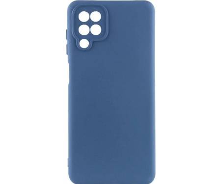 Чехол Silicone Cover Lakshmi Full Camera (A) для Samsung Galaxy A12 / M12 Navy Blue 1