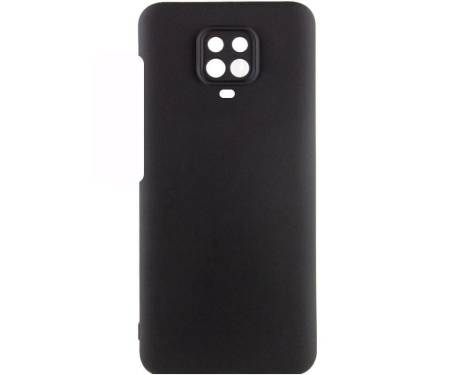 Чехол Silicone Cover Lakshmi Full Camera (A) для Xiaomi Redmi Note 9s / Note 9 Pro / Note 9 Pro Max Black 1