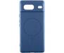 Чехол Silicone Cover Lakshmi Full Camera (AA) with MagFit для Google Pixel 8 Navy Blue 1