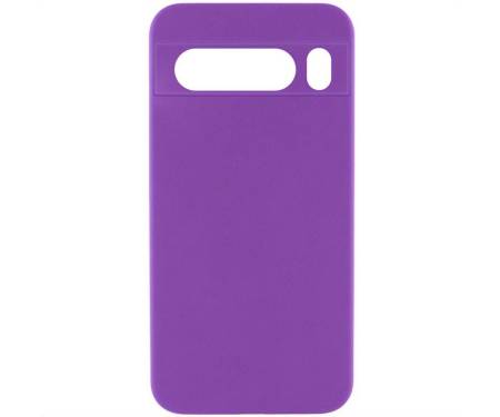 Чехол Silicone Cover Lakshmi Full Camera (AA) для Google Pixel 9 Pro XL Purple 1