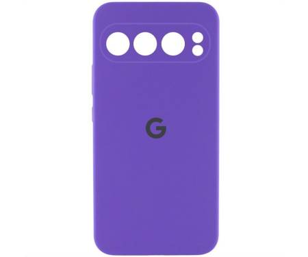 Чехол Silicone Cover Lakshmi Full Camera (AAA) with Logo для Google Pixel 9 Pro Amethyst 1