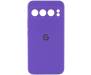 Чехол Silicone Cover Lakshmi Full Camera (AAA) with Logo для Google Pixel 9 Pro Amethyst 1