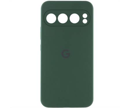 Чехол Silicone Cover Lakshmi Full Camera (AAA) with Logo для Google Pixel 9 Pro XL Cyprus Green 1