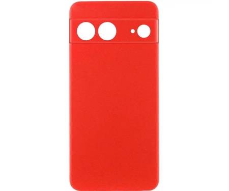 Чохол Silicone Cover Lakshmi Full Camera (AAA) для Google Pixel 7a Red 1