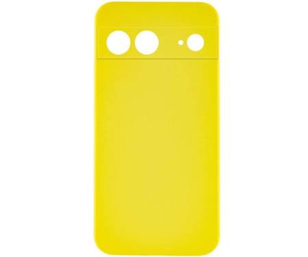 Чохол Silicone Cover Lakshmi Full Camera (AAA) для Google Pixel 7a Yellow 1