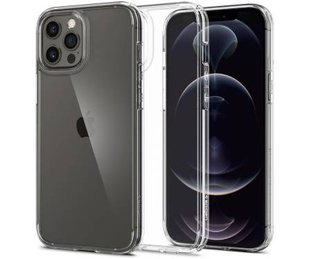 Чехол Spigen (SGP) Ultra Hybrid S для Apple iPhone 12 Pro Max Crystal Clear 1
