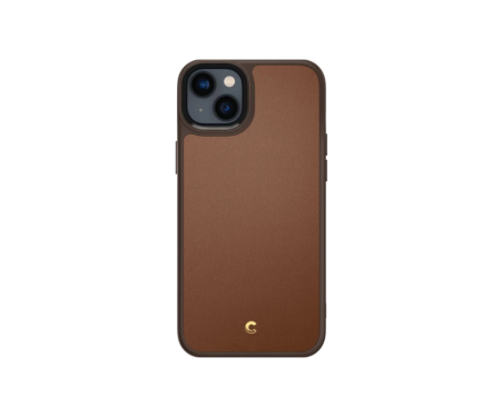 Чехол Spigen Enzo (MagFit) для Apple iPhone 14 Brown 1