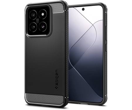 Чехол Spigen Rugged Armor Xiaomi 14 Matte Black (ACS07422) 1