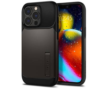 Чехол Spigen Slim Armor Apple iPhone 13 Pro Gunmetal (ACS03303) 1