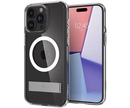 Чохол Spigen Slim Armor Essential S with MagFit Apple iPhone 15 Pro Crystal Clear (ACS06477) 1
