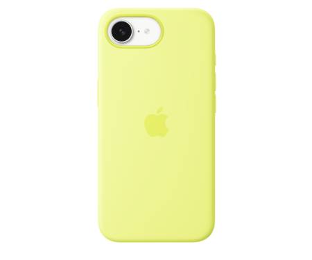 Чехол для Apple iPhone 16e Silicone Case – Neon Yellow (MGYW4) 1