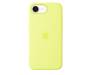 Чехол для Apple iPhone 16e Silicone Case – Neon Yellow (MGYW4) 1