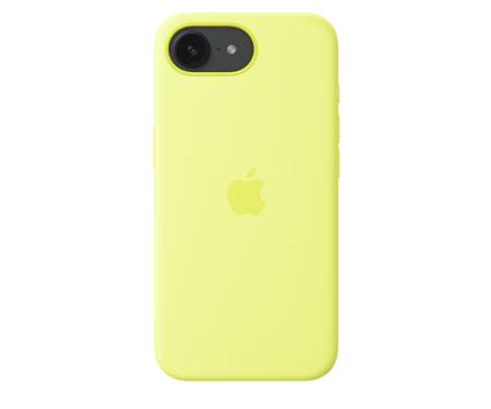 Чехол для Apple iPhone 16e Silicone Case – Neon Yellow (MGYW4) 2