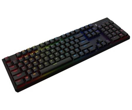 Клавиатура Tesoro Gram Spectrum (Blue Switch) Black (TS-G11SFL BL)