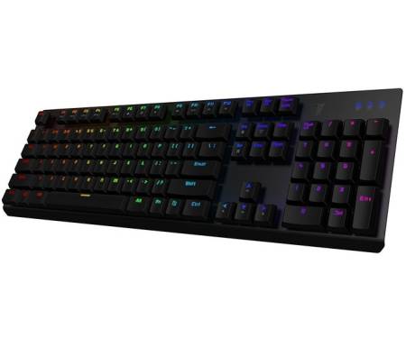 Клавиатура Tesoro Gram Spectrum (Blue Switch) Black (TS-G11SFL BL)