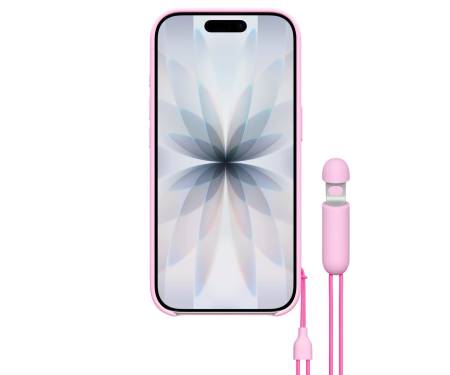 Чехол для Apple iPhone 17 Beats by Dr. Dre Kickstand Case with MagSafe and Camera Control - Pebble Pink (MGY64) 2