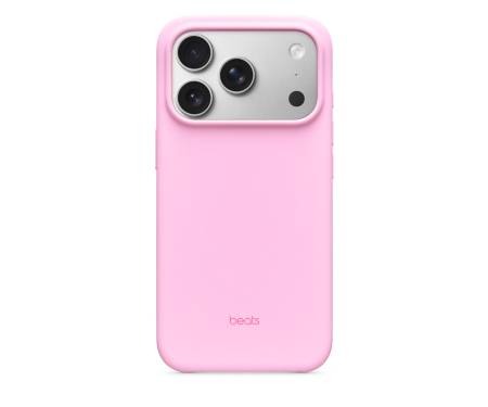 Чехол для Apple iPhone 17 Pro Max Beats by Dr. Dre Case with MagSafe and Camera Control – Pebble Pink (MGJF4) 1