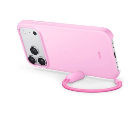 Чохол для Apple iPhone 17 Pro Max Beats by Dr. Dre Kickstand Case with MagSafe and Camera Control - Pebble Pink 1