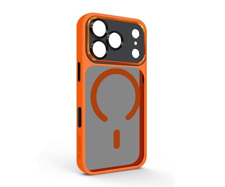 Чехол для Apple iPhone 17 Pro ArmorStandart Unit-C MagCase SE Orange Black (ARM86317) 1