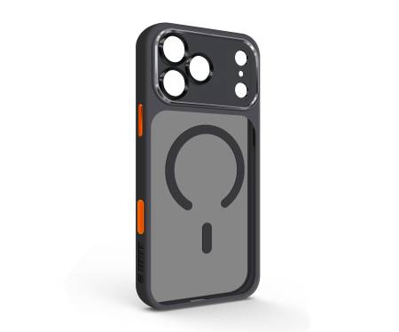 Чехол для Apple iPhone 17 Pro Max ArmorStandart Unit-C MagCase SE Black Orange (ARM86322) 1