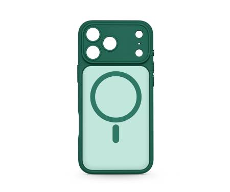 Чехол для Apple iPhone 17 Pro Max ArmorStandart Lush MagCase Dark Green (ARM87500) 1