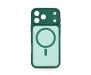 Чехол для Apple iPhone 17 Pro Max ArmorStandart Lush MagCase Dark Green (ARM87500) 1