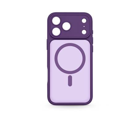 Чехол для Apple iPhone 17 Pro Max ArmorStandart Lush MagCase Dark Violet (ARM87499) 1