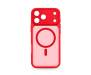 Чехол для Apple iPhone 17 Pro Max ArmorStandart Lush MagCase Red (ARM87504) 1
