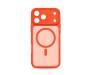 Чехол для Apple iPhone 17 Pro Max ArmorStandart Lush MagCase Orange (ARM87501) 1