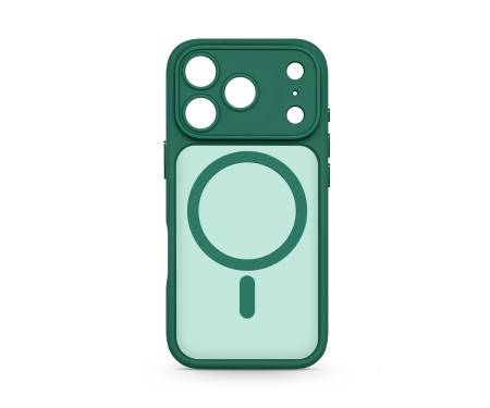 Чохол для Apple iPhone 17 Pro ArmorStandart Lush MagCase Dark Green (ARM87491) 1