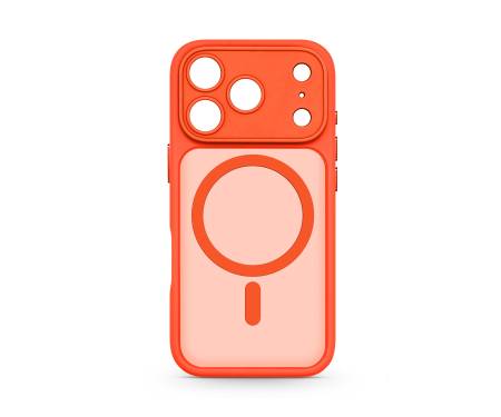 Чохол для Apple iPhone 17 Pro ArmorStandart Lush MagCase Orange (ARM87492) 1