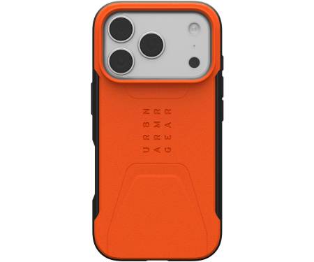 Чехол для Apple iPhone 17 Pro URBAN ARMOR GEAR Civilian MagSafe Orange (114545119797) 1