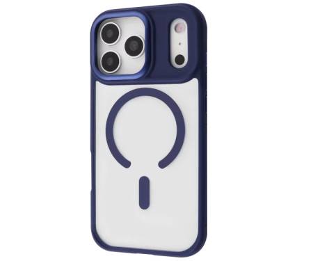 Чехол для Apple iPhone 17 Pro Proove Essence Case with Magnetic Ring Midnight blue (PCCEIP17P008) 1